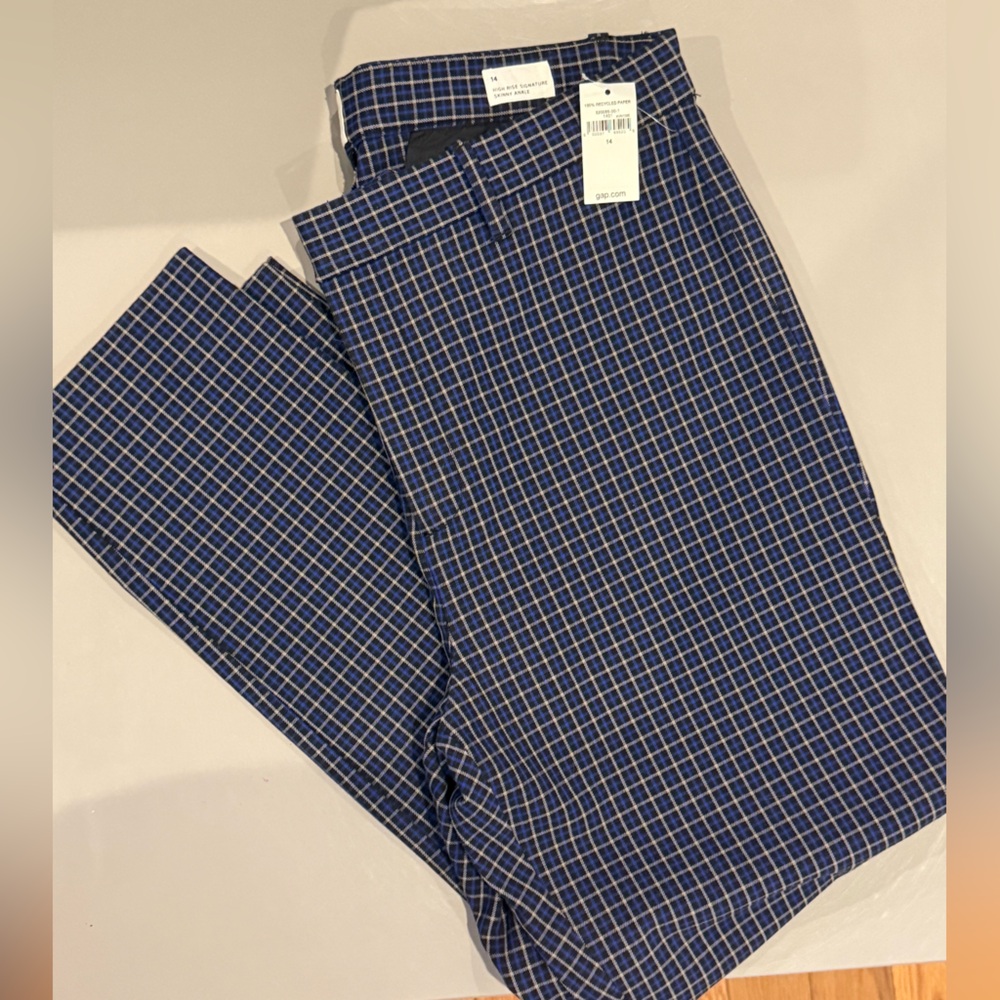 Gap High Rise Signature Skinny Ankle sz 14